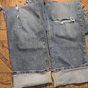 Maurices Edgely Women's Relaxed Straight Distressed Jeans